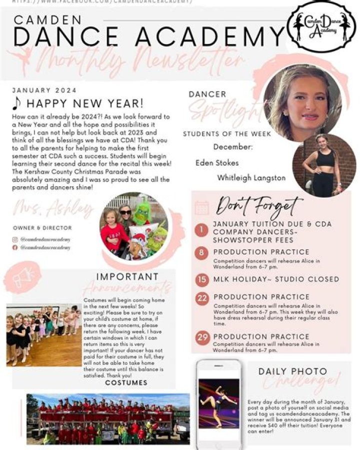 Camden Dance Academy: Exceptional Training, Inspiring Performances