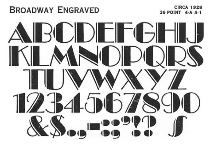Discover Broadway D Font: Elevate Your Designs With Classic Charm