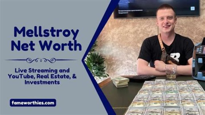 Discover The Net Worth Of Entrepreneur Mellstroy