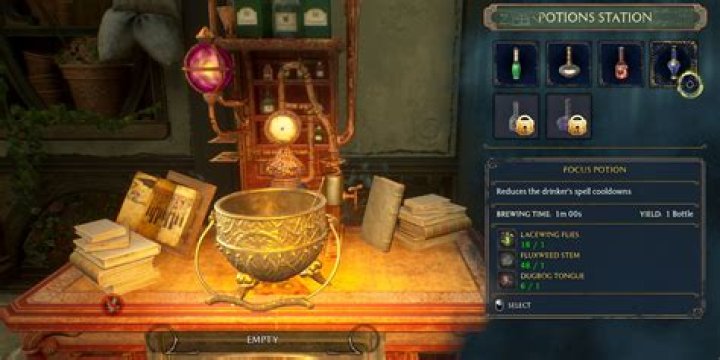 Discover The Perfect Pot Sizes For Your Hogwarts Legacy Potions