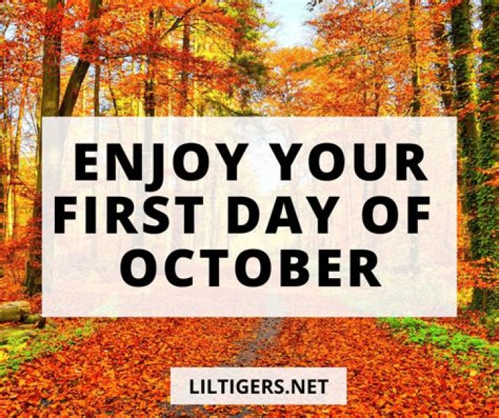 Find Out What Day October 1st Falls On