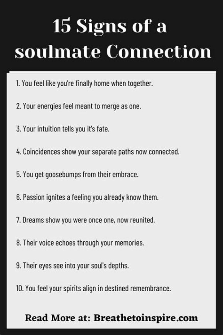 Find Your Soulmate: Unraveling The Signs Of A True Connection