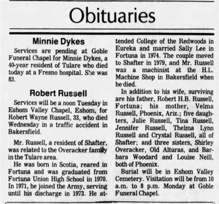 Garfield, New Jersey Obituary Notices: Find The Latest Obituaries