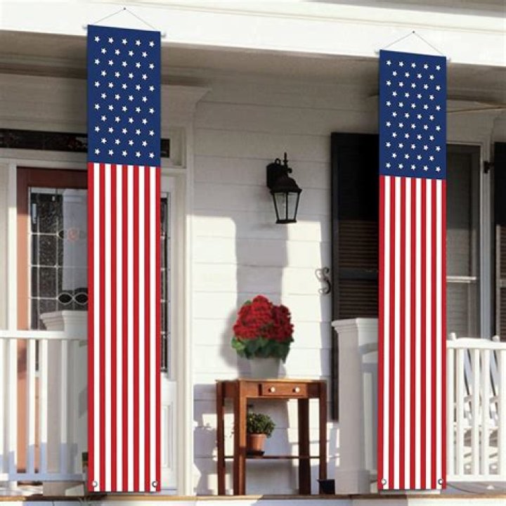 Illuminate Your Home With Patriotic Christmas Light Flags