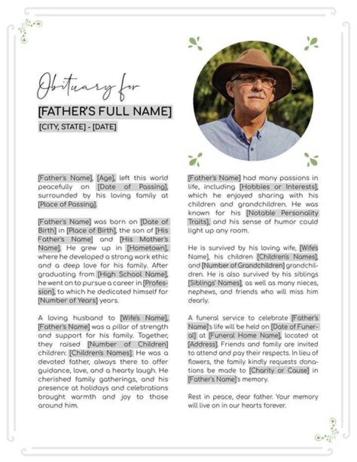 Obituary Of Ed Fuller: A Life Remembered