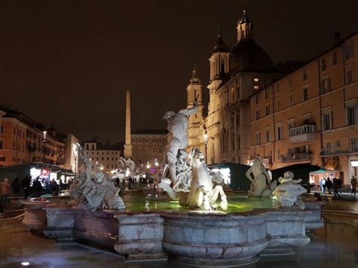 Piazza Navona By Night: A Captivating Stroll Through History