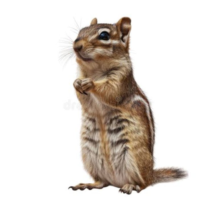 The Adorable Chipmunk: Standing Tall And Curious