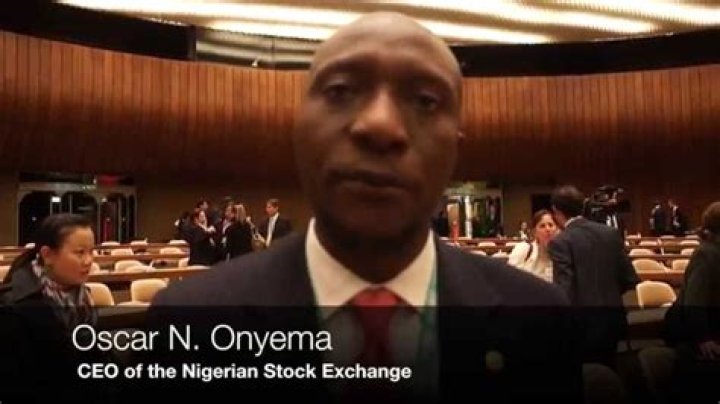The Remarkable Journey Of Oscar Onyema, CEO Of The Nigerian Stock Exchange