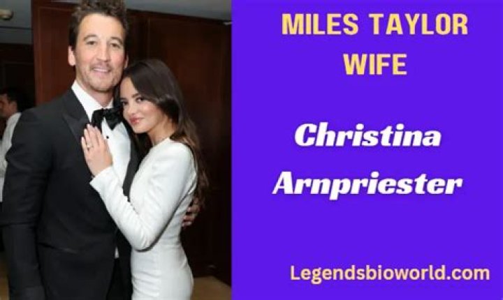 The Untold Truth Of Miles Taylor's Wife
