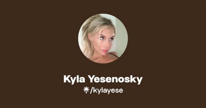 Ultimate Guide To Kyla Yesenosky's Leaked OnlyFans Content